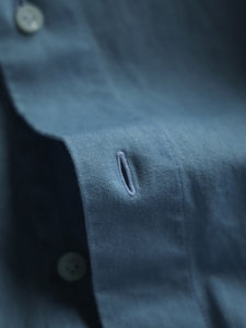 Classic Button Down Collar Light Denim Shirt